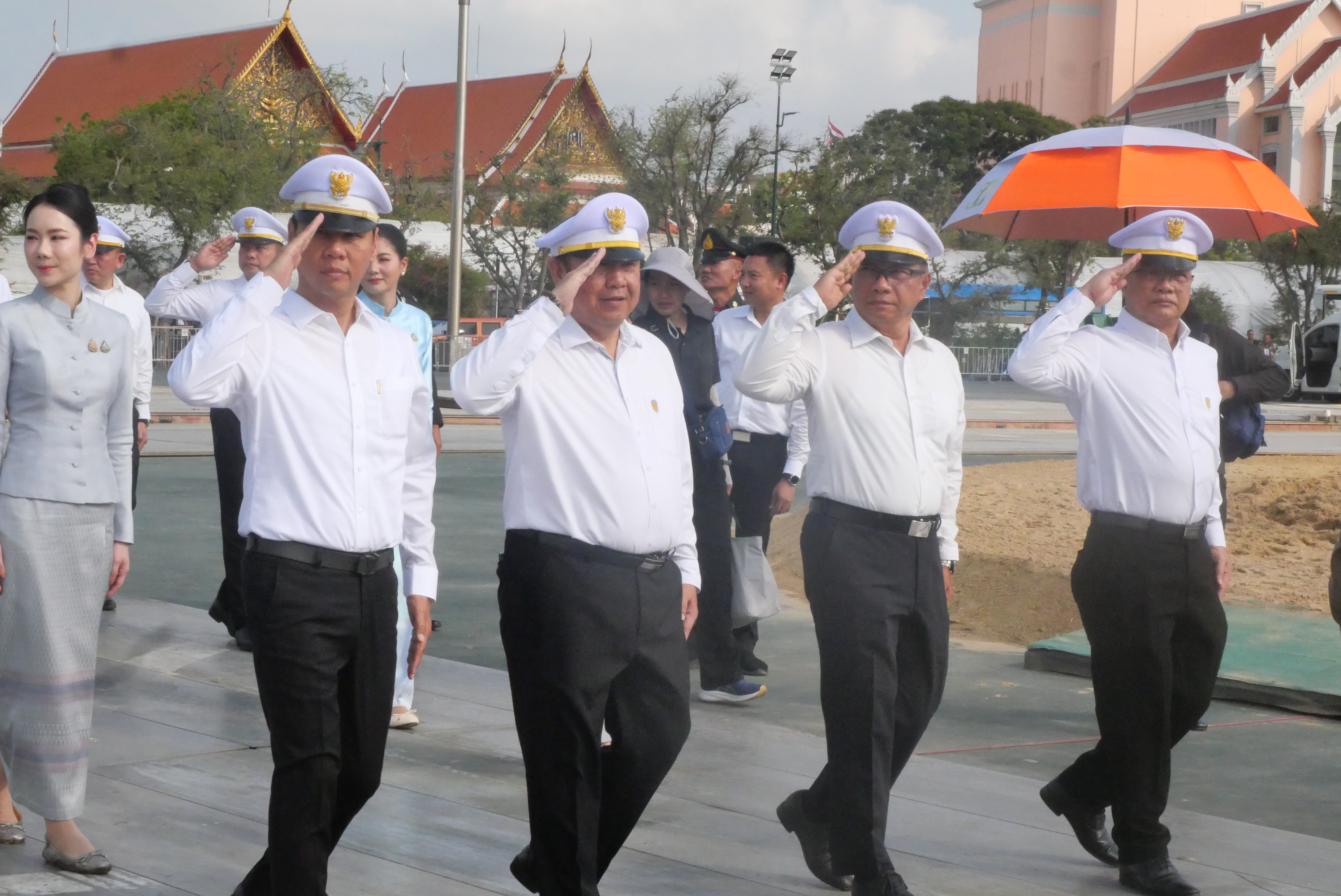 title - ส.ป.ก. ร่วมซ้อมย่อย ครั้งที่ 1 พระราชพิธีพืชมงคลจรดพระนังคัลแรกนาขวัญ ประจำปีพุทธศักราช 2569 